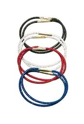 Набір різнокольорових резинок для волосся Titania, 8 шт. (8013 B)