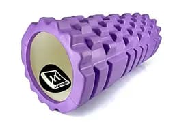 Массажный ролик EasyFit Grid Roller 33 см v.1.1 Фиолетовый (EF-2020-V)