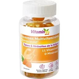 Мультивітаміни Vitamin'22 Заряд енергії 60 жувальних пастилок