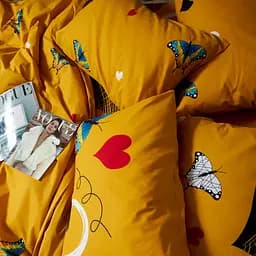 Набір наволочок Moon&Star Бязь Gold Люкс Butterfly Bloom 50х70 см 2 шт - мініатюра 4