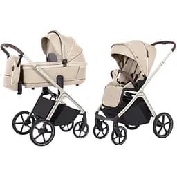 Универсальная коляска-книга Carrello Vector CRL-6550 2в1 Seashell Beige