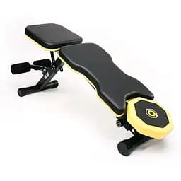 Набір Besport PowerPro гантелі 2х21кг з лавою WB-002 - мініатюра 6