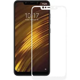 Захисне скло Mocolo 2.5D Full Cover Tempered Glass Xiaomi Pocophone F1 White