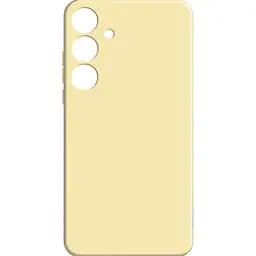 Чохол Make SilIcone Samsung Galaxy S24 Yellow (MCL-SS24YE) (UA)