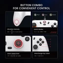 Геймпад XiaoJi GameSir T4 Nova Lite Stellar White [159843] - мініатюра 13