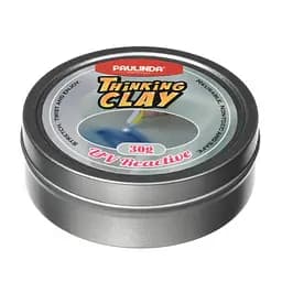 Умный пластилин Paulinda Thinking Clay с УФ-фонариком, синий, 30 г (PL-170805-TCUV-01)