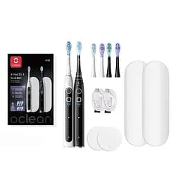 Электрическая зубная щетка Oclean X Pro 20 S Duo Set White+Black