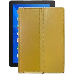 Чехол StatusCASE из экокожи для планшета Lenovo Tab E10 TB-X104L Золотой