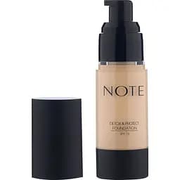 Тональна основа Note Cosmetique Detox And Protect Foundation відтінок 127 (Pure Beige) 30 мл - мініатюра 2