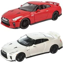 Автомодель Bburago Nissan GT-R 1:24 Red (18-21082) [119117] - мініатюра 4