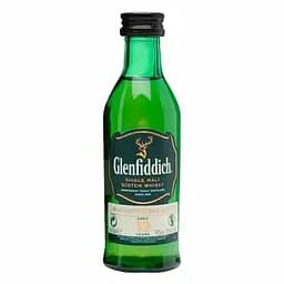 Виски Glenfiddich Single Malt Scotch, 12 лет, 40%, 0,05 л