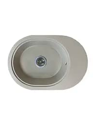 Кухонна мийка Adamant Ovale 610x420x180 Sand сахара 638223, Sand