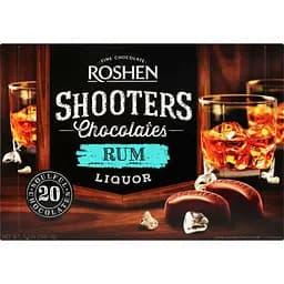 Конфеты Roshen Shooters с ромовым ликером 150 г (715854)