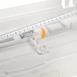 Акваріум Ferplast CAPRI 50 LED WHITE 52 x 27 x h 36 cm - 40 L (FR65015111) - мініатюра 9