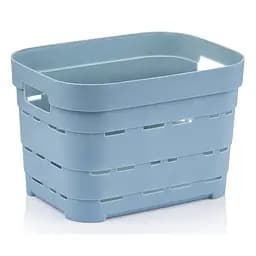 Кошик Idea Home Pyramid без кришки 5 л 24x17.5x16 см блакитний (00612 Blue)