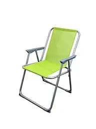 Складний стілець Levistella GP20022306 LIME зелений для дачі висота 75 см допустиме навантаження 100 кг