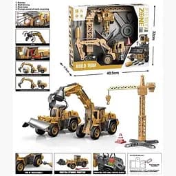 Набір спецтехніки YW 9101 B Різнокольоровий shop (6978315261826)
