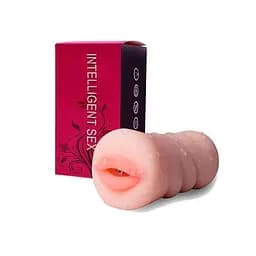 Мастурбатор Gelugee чутливе задоволення від 'Відкритого ротика' Бежевий K000008