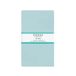 Дитяча постільна білизна в ліжечко COLOR STARS CS2, синій (StarsColorBlue_LightBlue_140) - мініатюра 6