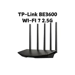 Бездротовий роутер Wi-Fi 7 - TP-Link BE3600 маршрутизатор з портом 2.5G 3600 Mbs - мініатюра 3