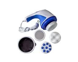 Портативный ручной антицеллюлитный массажер для шеи спины тела Relax and Ton роликовый массажер для тела