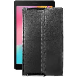 Чохол StatusCASE з екошкіри для планшету Samsung Galaxy Tab A8.0 2019 (T290) Чорний глянець