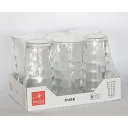 Набір склянок Bormioli Rocco Cube long drink 375 мл 6 шт. (128757V) - мініатюра 2
