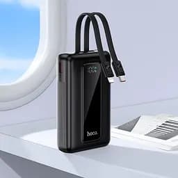 Зовнішній акумулятор Hoco J162A Balance 20000mAh 22.5W Black [161221] - мініатюра 9