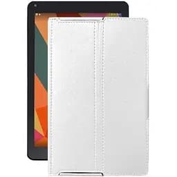 Чохол StatusCASE з екошкіри для планшету Sigma Tab A102 Білий