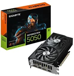 Відеокарта Gigabyte RTX 5050 8G WINDFORCE OC V2 (GV-N5050WF2OCV2-8GD) (GDDR6, 128 bit, PCI-E v5.0 x16) - мініатюра 10