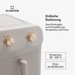 Фритюрниця Klarstein AeroCrisp 9 1900 Вт (10045485) - мініатюра 5