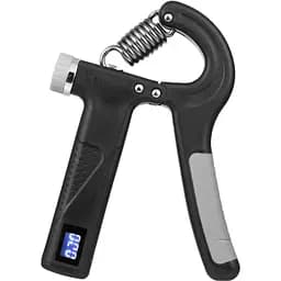 Еспандер регульований Gymtek 10-100 кг з лічильником чорний