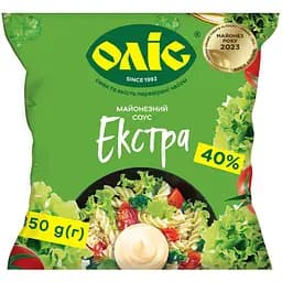 Майонезний соус Оліс "Екстра" 40% 350 г