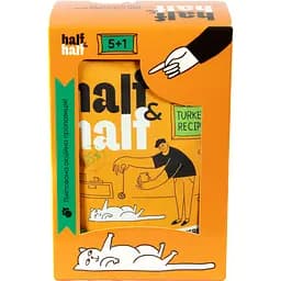 Набір вологих кормів для стерилізованих котів Half & Half шматочки з індичкою в желе 600 г (6 шт. х 100 г) - мініатюра 5