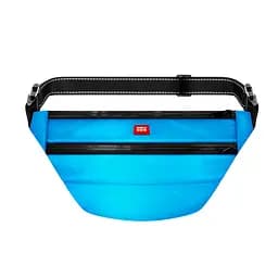 Поясна сумка-бананка для корму та аксесуарів Waudog Family зі знімним ременем, 33х17х10 см, блакитний (56882)