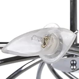 Люстра стельова Brille галогенна G9 40W CH (BR-01312C/8) - мініатюра 3