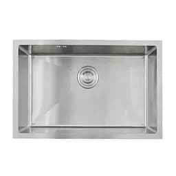 Кухонна мийка з нержавіючої сталі під стільницю Nett NS-6845, Нержавіюча сталь