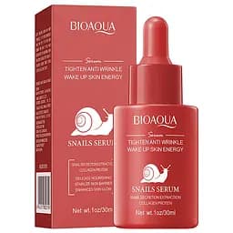 Сыворотка для лица против морщин Bioaqua Tighten Anti-Wrinkle Wake Up Skin Energy Snail Serum 30 мл