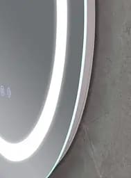 Дзеркало Mixxus PLAIN MC02-60-CASE з LED Touch, Anti-fog, димером, рег. яскравості, годинником (MI6661) - мініатюра 2