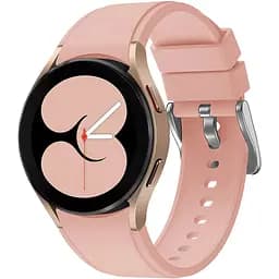 Ремінець силіконовий для смарт-годинника BeWatch Four Samsung Galaxy Watch 4/5/Pro Рожевий (0133305)