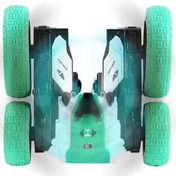 Машинка на радіокеруванні SHT DW02A Trick and Flip RC Car 2.4G Green - мініатюра 3