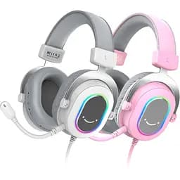 Навушники Fifine RGB білі (H6W) - мініатюра 4