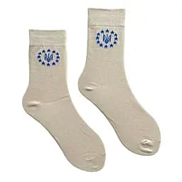 Шкарпетки чоловічі класичні "UA-EU" з індійської бавовни 111012