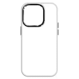 Чехол для Apple iPhone 14 Pro, UNIT2, белый, ударопрочный, прозрачный противоударный чехол-накладка из TPU и поликарбоната (PC), с защитными бортиками, защита всего корпуса от ударов и царапин, ArmorStandart (ARM69945) - мініатюра 2