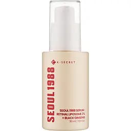 Сироватка для обличчя K-Secret Seoul 1988 Serum Retinal Liposome 2% + Black Ginseng антивікова 30 мл - мініатюра 2