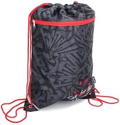 Сумка для взуття на шнурках, із блискавкою, 46x34 см, матеріал 420D, KJ7259