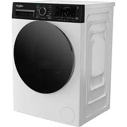 Whirlpool Пральна машина фронтальна, 8кг, 1400, C, 55см, дисплей, пара, інвертор, люк чорний, білий - мініатюра 5