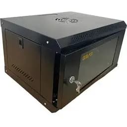 Шафа настінна GEAR 6U 19" 530x400x300 мм, + полка 19", black (GWMSN-6U)