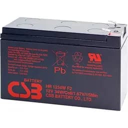 Батарея для ДБЖ 12В 9Ач CSB HR1234W f2