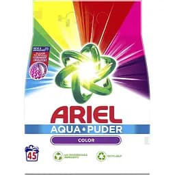 Пральний порошок Ariel Аква-Пудра Color Яскраві кольори 2.925 кг